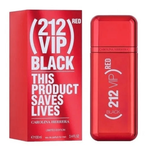 212 VIP BLACK RED 100ML C - CAROLINA HERRERA - Adrissa Beauty - Perfumes y colonias