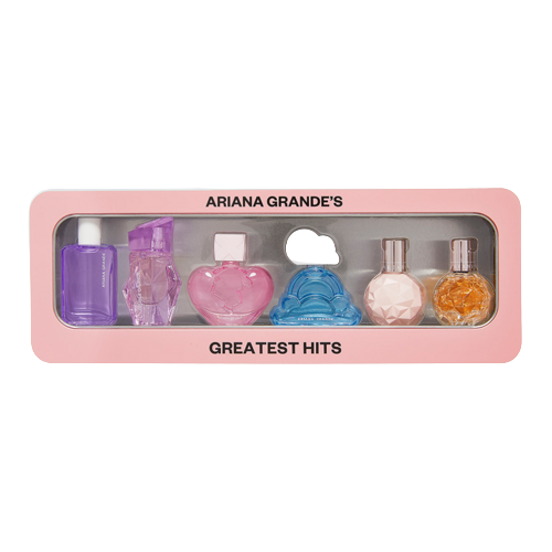 SET MINI ARIANA GRANDE GREATEST HITS 6PZAS - ARIANA GRANDE - Adrissa Beauty - 