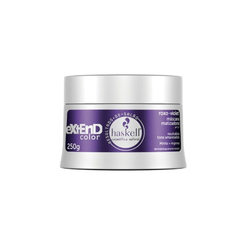 MASCARA MATIZADORA ROXO VIOLET 250GR - HASKELL - Adrissa Beauty - 