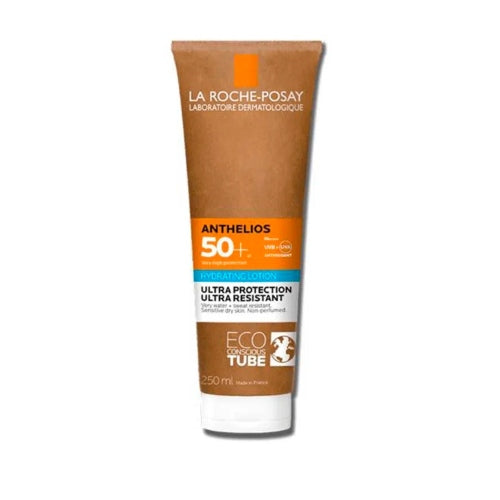 PROTECTOR SOLAR ANTHELIOS 50SPF LECHE HIDRATANTE - LA ROCHE POSAY - Adrissa Beauty - Cuidado de la piel