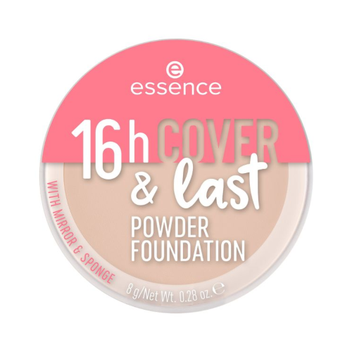 POLVO COMPACTO 16H COVER 07 NATURAL SUEDE - ESSENCE - Adrissa Beauty - 