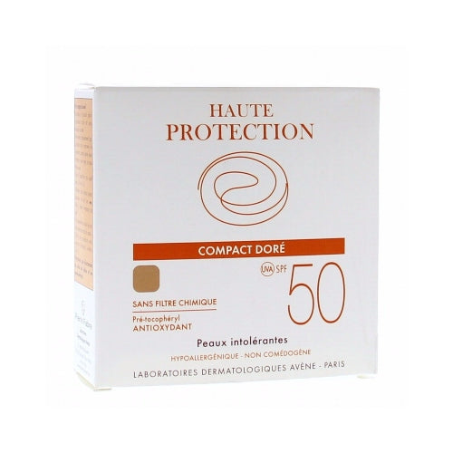 PROTECTOR SOLAR COMPACTO 50SPF BEIGE - AVENE - Adrissa Beauty - Cuidado capilar