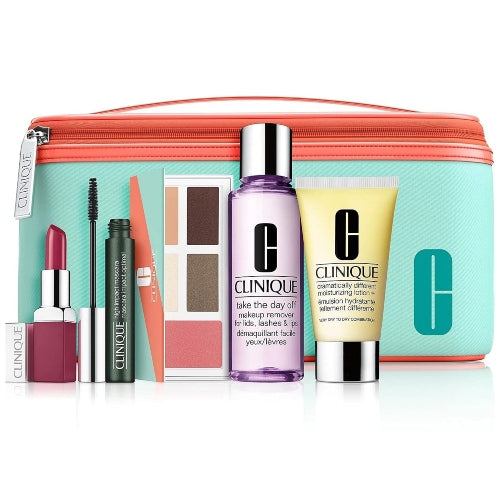 ESTUCHE 5 PIEZAS FULL SIZE - CLINIQUE - Adrissa Beauty - Cuidado de la piel