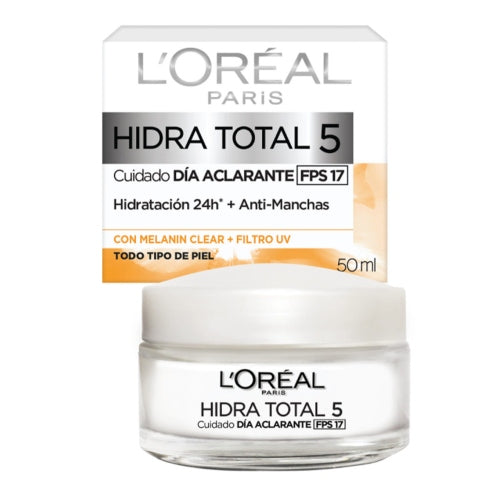 CREMA HIDRA TOTAL 5 ANTI MANCHAS - LOREAL - Adrissa Beauty - Cuidado de la piel