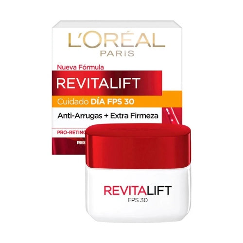 CREMA REVITALIFT ANTI-ARRUGAS DIA FPS30 50ML - LOREAL - Adrissa Beauty - Cuidado de la piel