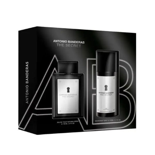 SET THE SECRET 100ML C 2PZAS - ANTONIO BANDERAS - Adrissa Beauty - 