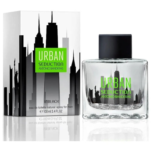 URBAN SEDUCTION IN BLACK 100ML C - ANTONIO BANDERAS - Adrissa Beauty - Perfumes y colonias