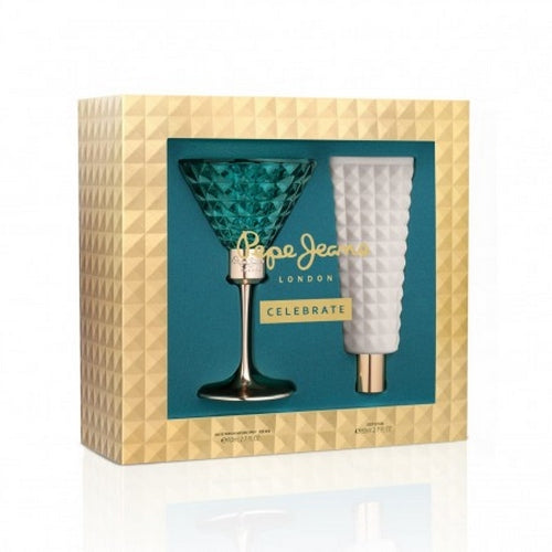 SET CELEBRATE 100ML 2PZAS D - PEPE JEANS - Adrissa Beauty - Perfumes y colonias