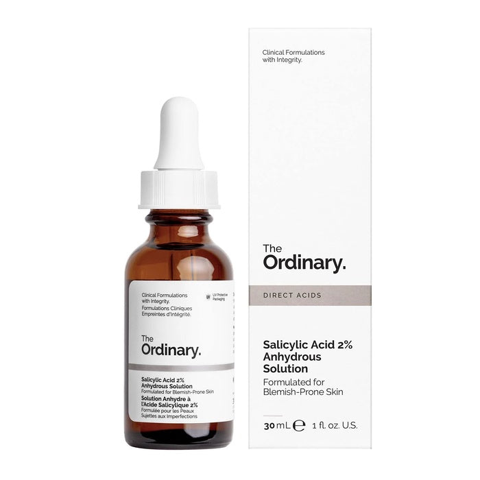 ACIDO SALICILICO 2% ANHYDROUS SOLUTION 30ML - THE ORDINARY - Adrissa Beauty - Cuidado de la piel