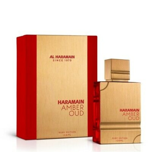 AMBER OUD RUBY EDITION EDP 120ML U - AL HARAMAIN - Adrissa Beauty - Perfumes y colonias