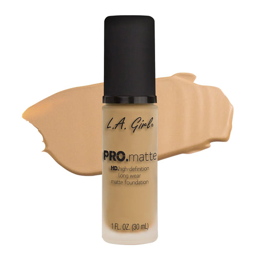 BASE PRO.MATTE BEIGE GLM673 - LA GIRL - Adrissa Beauty - Maquillaje