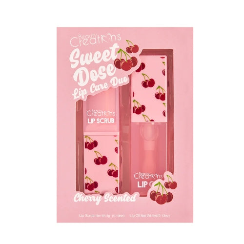 DUO SWEET DOSE CHERRY SCENTED - BEAUTY CREATIONS - Adrissa Beauty - Maquillaje