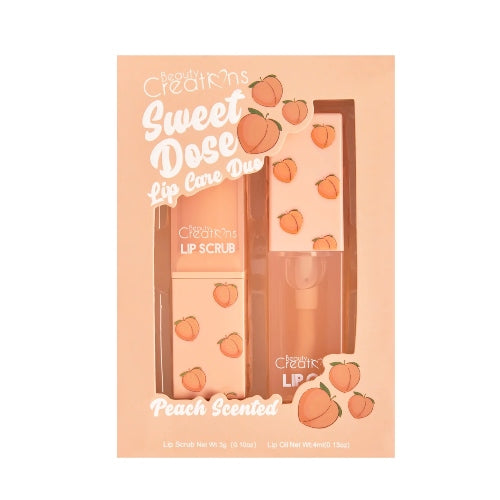 DUO SWEET DOSE PEACH SCENTED - BEAUTY CREATIONS - Adrissa Beauty - Maquillaje