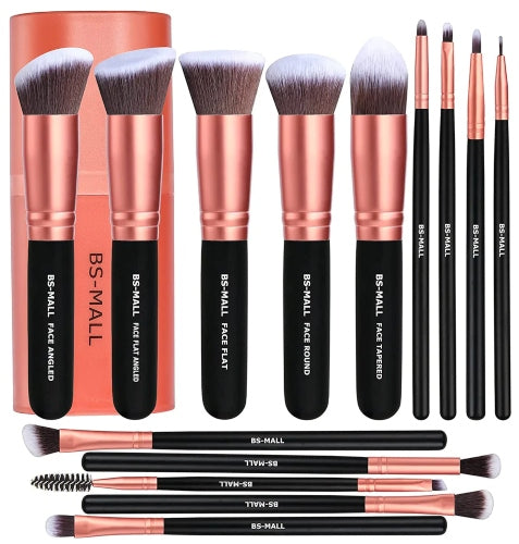 SET BROCHAS 14PZAS + CASE - BS MALL - Adrissa Beauty - Maquillaje