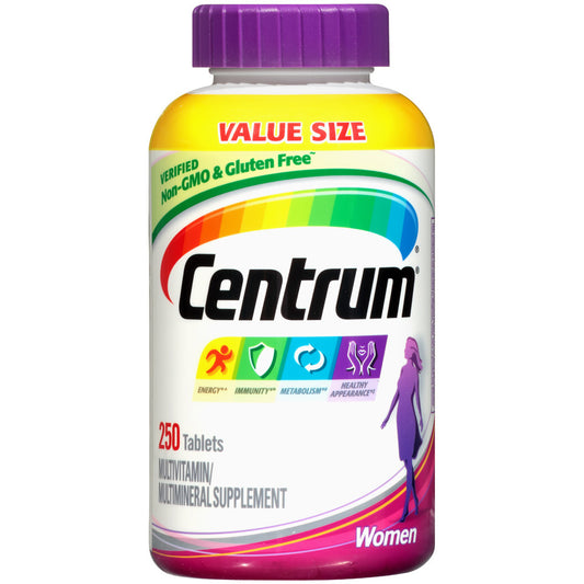 CENTRUM MULTIVITAMINICO 250TABLET - CENTRUM - Adrissa Beauty - Vitaminas y complementos