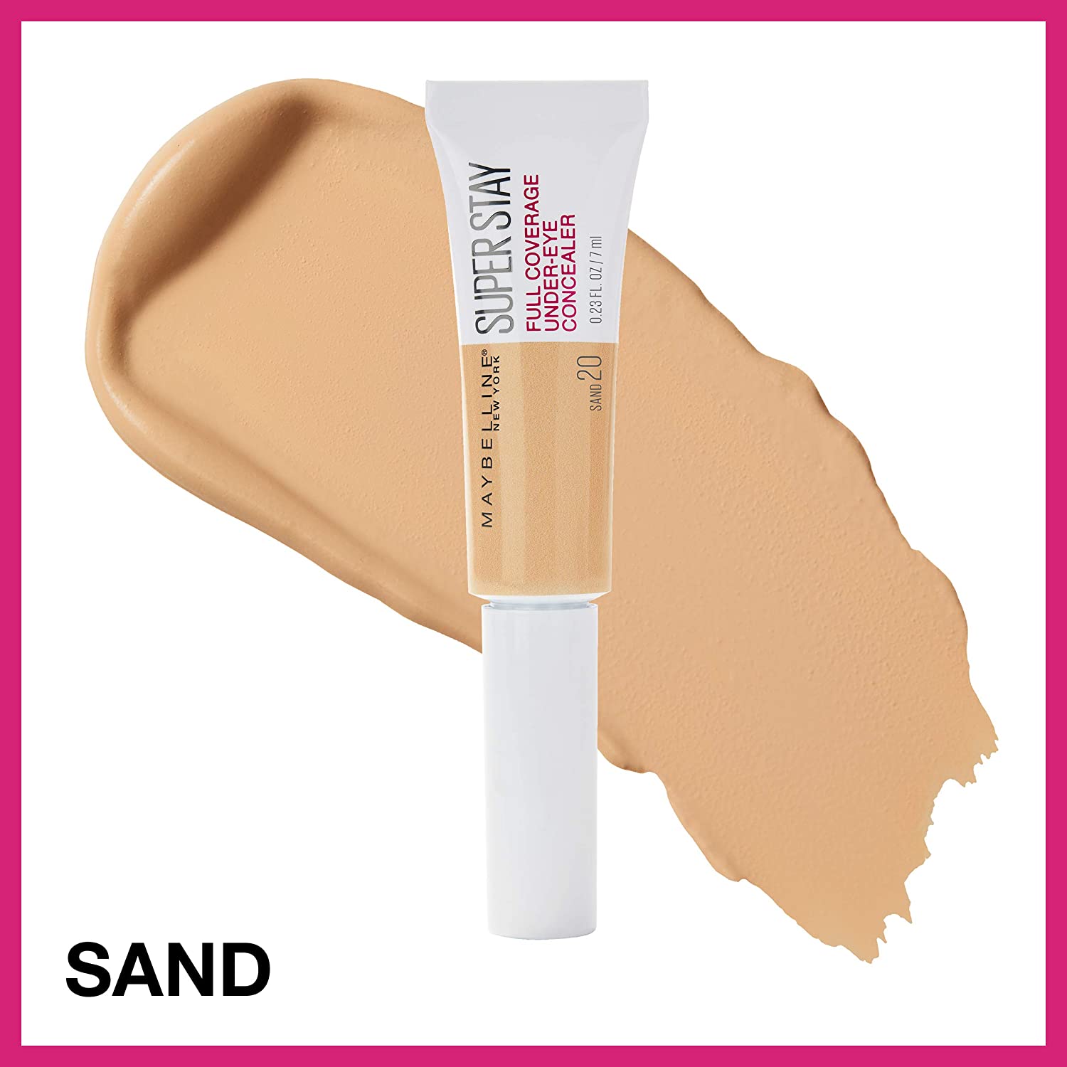 CORRECTOR SUPER STAY SAND 20 7 ML - MAYBELLINE - Adrissa Beauty - Maquillaje