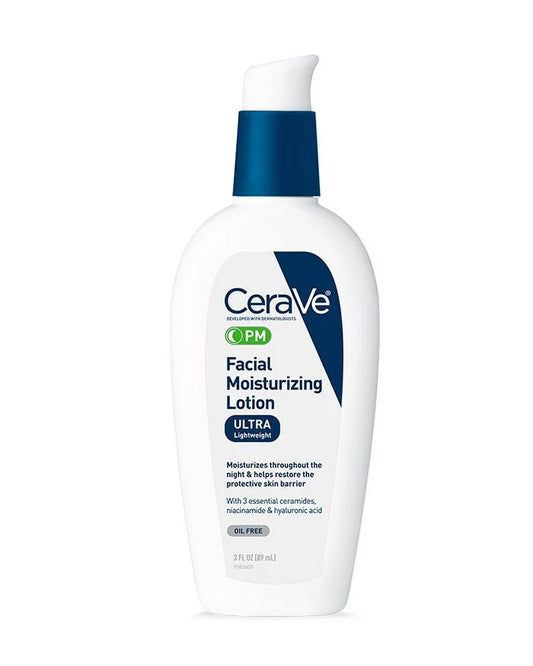 CREMA FACIAL NOCHE ULTRA LIGHT - CERAVE - Adrissa Beauty - 