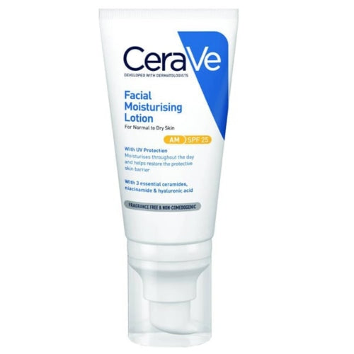 CREMA HIDRATANTE FACIAL SPF 25 52ML - CERAVE - Adrissa Beauty - 