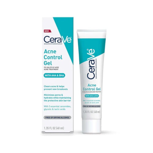GEL ACNE CONTROL 2% SALICYLIC ACID - CERAVE - Adrissa Beauty - Cuidado de la piel