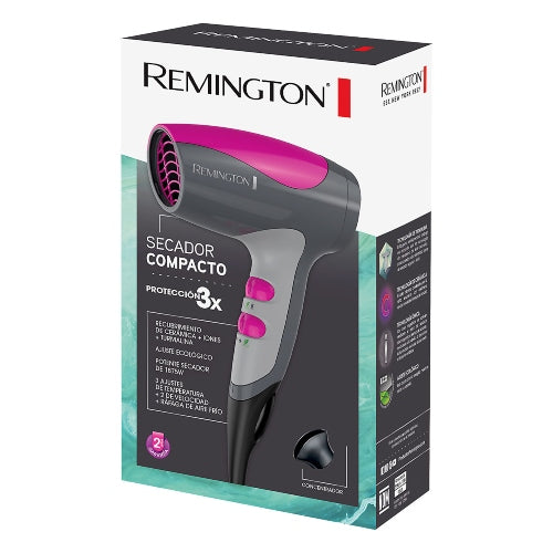 SECADOR COMPACTO 1875W - REMINGTON - Adrissa Beauty - 