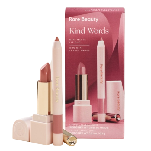 DUO MINI LAPIZ + LABIAL LEVRES MATES - RARE BEAUTY - Adrissa Beauty - Maquillaje