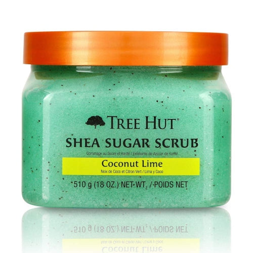 EXFOLIANTE SHEA SUGAR COCONUT LIME 510GR - TREE HUT - Adrissa Beauty - Nata