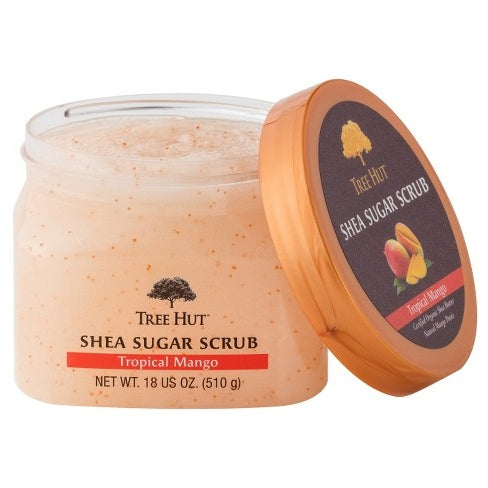 EXFOLIANTE SHEA SUGAR TROPICAL MANGO 510GR - TREE HUT - Adrissa Beauty - Nata