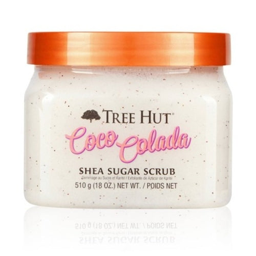 EXFOLIANTE SHEA SUGGAR COCO COLADA 510GR - TREE HUT - Adrissa Beauty - Nata