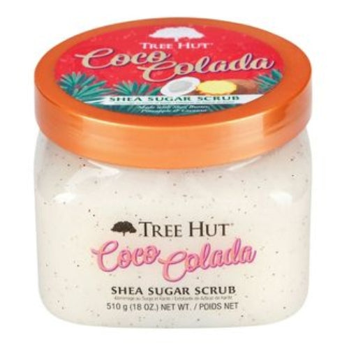 EXFOLIANTE SHEA SUGGAR COCO COLADA 510GR - TREE HUT - Adrissa Beauty - Nata