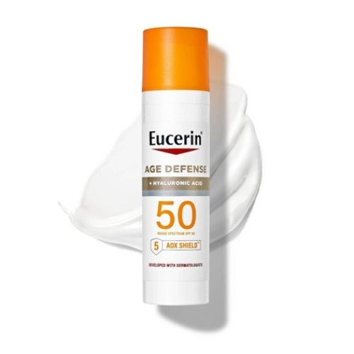 PROTECTOR SOLAR LIGERO AGE DEFENSE 50SPF 75ML - EUCERIN - Adrissa Beauty - 