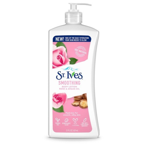 CREMA CORPORAL SMOOTHING ROSE ARGAN OIL - ST IVES - Adrissa Beauty - Cuidado de la piel