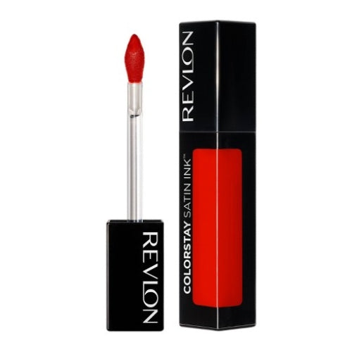 LABIAL COLORSTAY SATIN INK FIRED UP - REVLON - Adrissa Beauty - Maquillaje