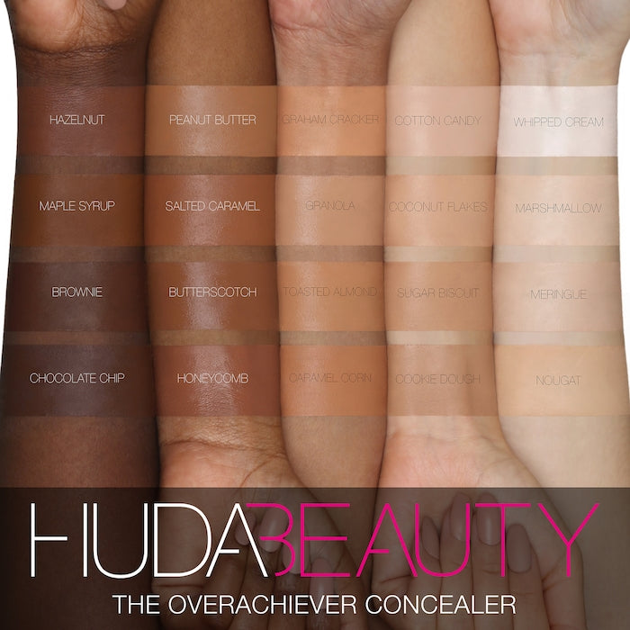 CORRECTOR OVERACHIEVER NOUGAT - HUDA BEAUTY - Adrissa Beauty - Maquillaje