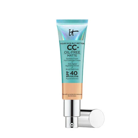 BASE CC MATTE MEDIUM TAN 30ML - IT COSMETICS - Adrissa Beauty - Maquillaje