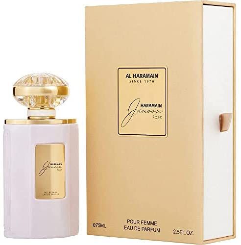 JUNOON ROSE EDP 75ML D - AL HARAMAIN - Adrissa Beauty - Perfumes y colonias