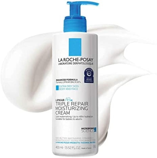 CREMA HIDRATANTE LIPIKAR TRIPLE REPAIR 400ML - LA ROCHE POSAY - Adrissa Beauty - Cuidado de la piel