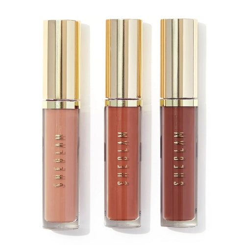 TRIO LABIALES MATTE ALLURE NUDE BEACH - SHEGLAM - Adrissa Beauty - Maquillaje