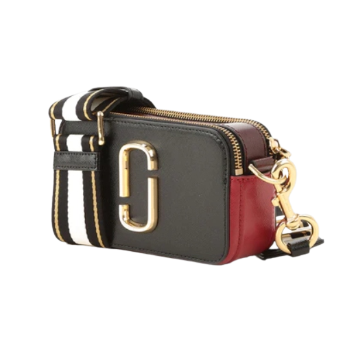 CARTERA SNAPSHOT BLACK RED - MARC JACOBS - Adrissa Beauty - 