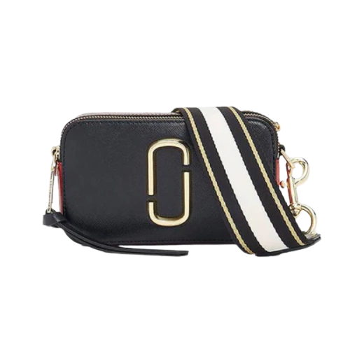 CARTERA SNAPSHOT BLACK RED - MARC JACOBS - Adrissa Beauty - 