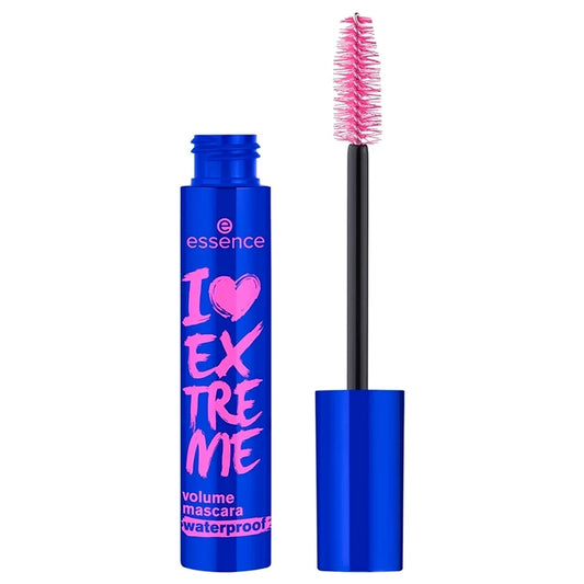 MASCARA I LOVE EXTREME VOLUME WATERPROOF - ESSENCE - Adrissa Beauty - Maquillaje