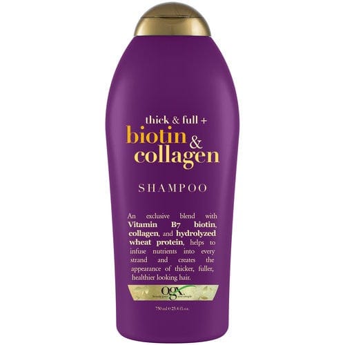 SHAMPOO BIOTIN & COLLAGEN 750ML - OGX - Adrissa Beauty - Cuidado capilar