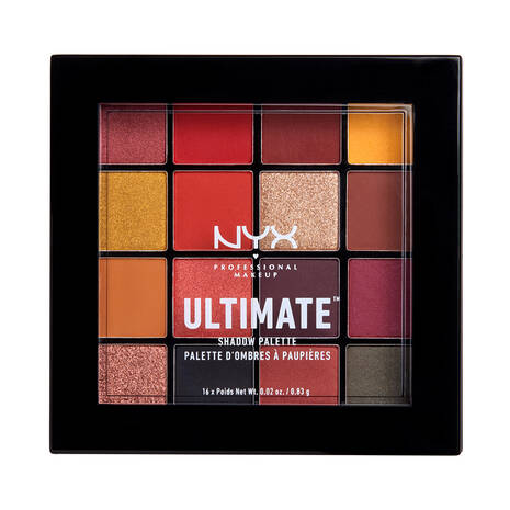 PALETA DE SOMBRAS ULTIMATE 16 TONOS - NYX - Adrissa Beauty - Maquillaje