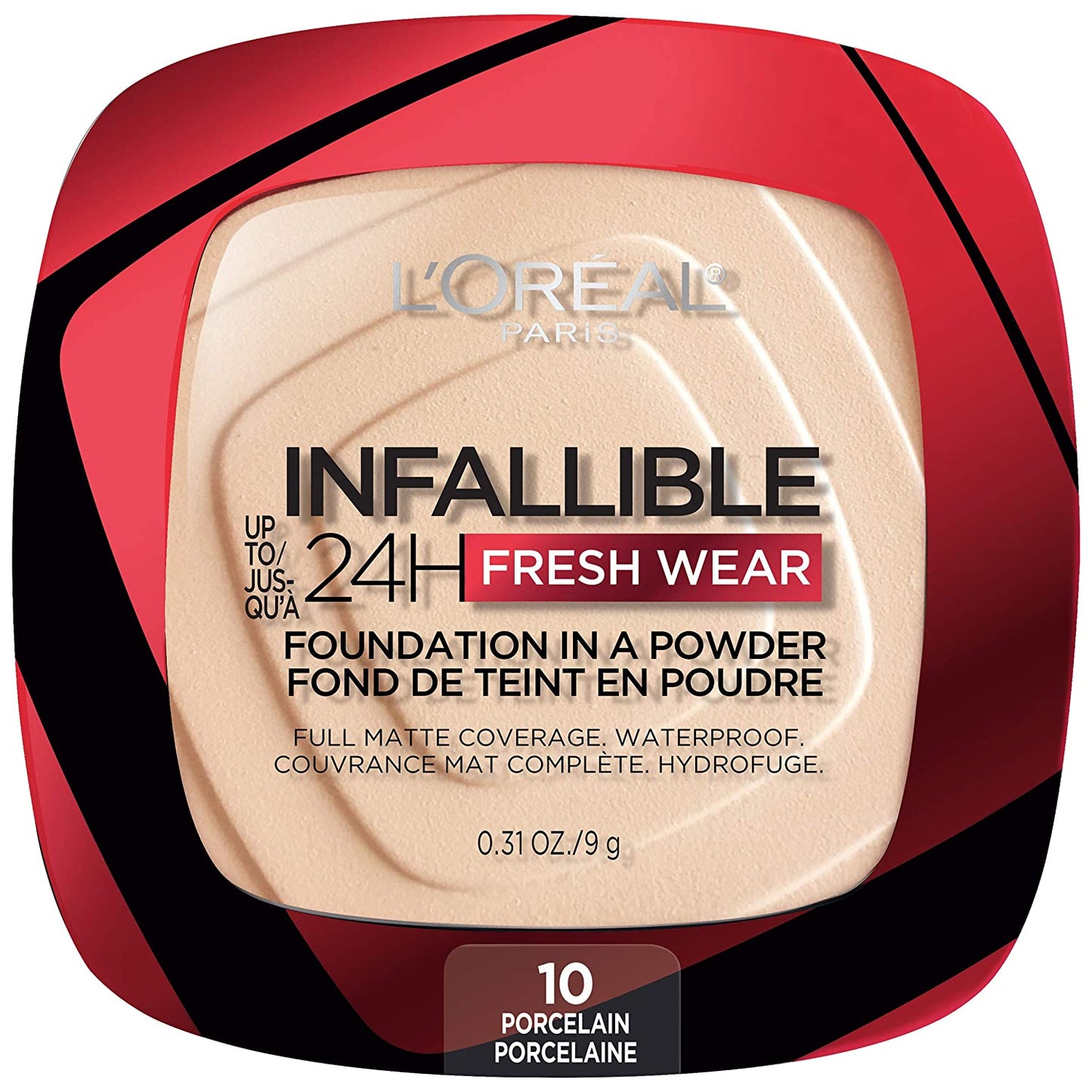 POLVO INFALLIBLE 24H 10 PORCELAIN - LOREAL - Adrissa Beauty - Maquillaje