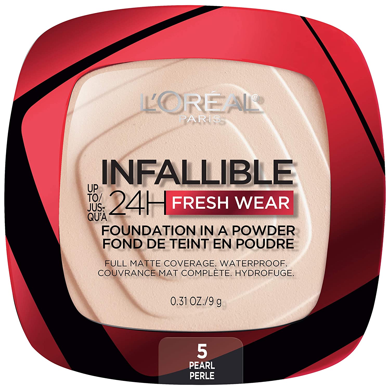 POLVO INFALLIBLE 24H 5 PEARL - LOREAL - Adrissa Beauty - Maquillaje