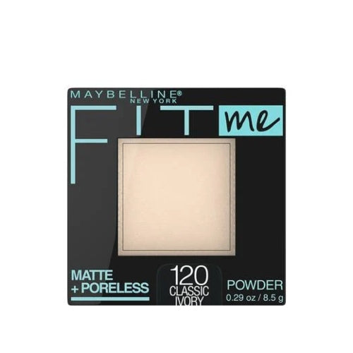 POLVO COMPACTO FIT ME CLASSIC IVORY 120 - MAYBELLINE - Adrissa Beauty - Maquillaje