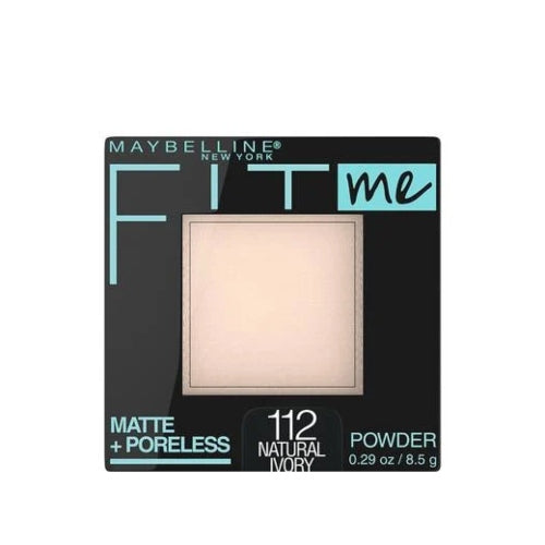 POLVO COMPACTO FIT ME NATURAL IVORY 112 - MAYBELLINE - Adrissa Beauty - Maquillaje