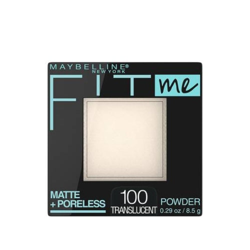 POLVO COMPACTO FIT ME TRANSLUCIDO 100 - MAYBELLINE - Adrissa Beauty - Maquillaje