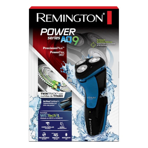 MAQUINA DE AFEITAR POWER SERIES AQ9 - REMINGTON - Adrissa Beauty - Cuidado capilar