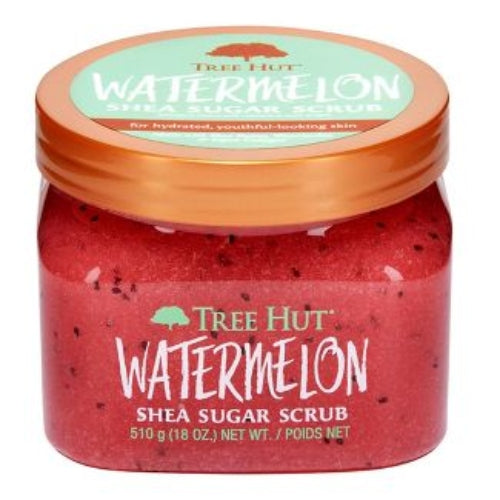 EXFOLIANTE SHEA SUGAR WATERMELON 510GR - TREE HUT - Adrissa Beauty - Nata