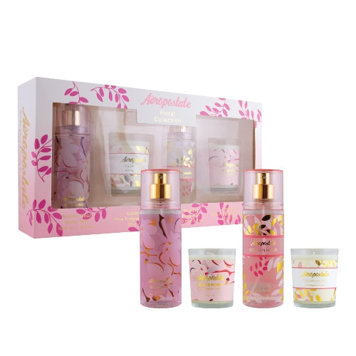 SET FLORAL 100ML D 4PZAS - AEROPOSTALE - Adrissa Beauty - Perfumes y colonias